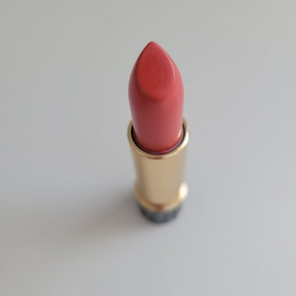 Estee Lauder All Day Lipstick BLUSHING ROSE Navy Blue Ribbed Tube Full Size - Picture 3 of 5